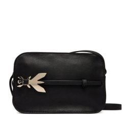 Torebka Patrizia Pepe. Czarne listonoszki damskie Patrizia Pepe, bez wzorów, bez dodatków. Za 1,309.00 zł.