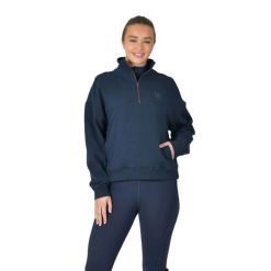 Sweter damski Dublin. Niebieskie swetry klasyczne damskie DUBLIN, na zimę, bez kołnierzyka. Za 319.00 zł.