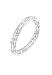 Elli PREMIUM Damska obrączka Chain skręcony Trend w srebrze próby 925 Sterling Silver Pierścionki 1 ct Damski. Szare pierścionki damskie Elli PREMIUM, srebrne. Za 178.99 zł.