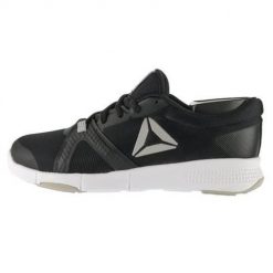 Buty do chodzenia damskie Reebok Flexile. Brązowe obuwie sportowe damskie Reebok, z gumy, bez zapięcia, trekkingowe. Za 299.00 zł.