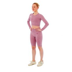 Damski zestaw sportowy Xtreme - krótkie spodenki + sportowy Croptop - Różowy. Czerwone obuwie sportowe damskie XTREME SOCKSWEAR, bez wzorów, na fitness i siłownię. Za 177.99 zł.