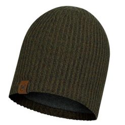Czapka zimowa z podszewką z polaru Knitted&Fleece. Zielone czapki damskie Buff, na zimę, bez wzorów, z polaru. Za 130.90 zł.