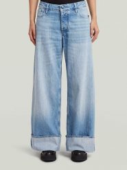 G-Star Dżinsy - Loose fit - w kolorze błękitnym rozmiar: W30/L32. Niebieskie jeansy damskie G-Star. Za 219.60 zł.