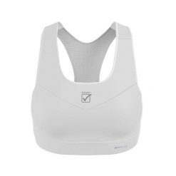 Damski Top Sportowy Givova - Oddychający i Wspierający. Białe biustonosze sportowe damskie Givova, bez wzorów. Za 254.99 zł.