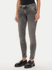 Liu Jo Jeansy UF4003 D4896 Szary Skinny Fit. Szare rurki damskie Liu Jo, bez wzorów, z bawełny. Za 299.99 zł.