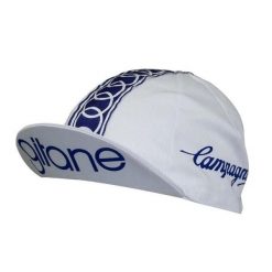 Czapka rowerowa Gist Equipe Vintage Gitane Campganolo. Białe czapki damskie GIST, bez wzorów, z bawełny. Za 97.40 zł.