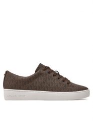 MICHAEL Michael Kors Sneakersy Keaton Lace Up 43R4KTFS1B Brązowy. Brązowe obuwie sportowe damskie MICHAEL Michael Kors, ze skóry, bez zapięcia. Za 449.99 zł.