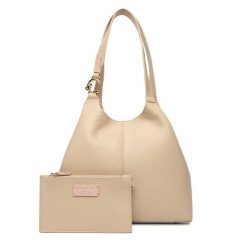 Torebka Coccinelle. Brązowe torebki klasyczne damskie Coccinelle, bez dodatków. Za 1,269.00 zł.