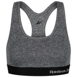Sportowy Top Damski / Damski Simone. Szare koszulki sportowe damskie Reebok, bez wzorów, bez ramiączek. Za 183.99 zł.