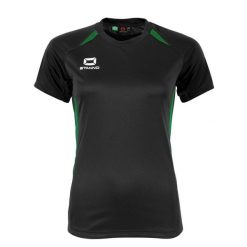 Damski jersey Stanno Stadio. Czarne koszulki sportowe damskie STANNO, bez wzorów, z jersey, bez ramiączek. Za 188.00 zł.