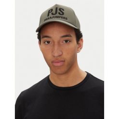 Czapka z daszkiem Parajumpers. Zielone czapki z daszkiem damskie Parajumpers, bez wzorów. Za 159.99 zł.