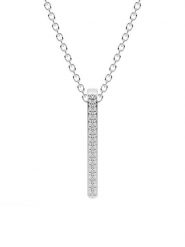 Diamant Vendôme Złoty naszyjnik z diamentami - dł. 40 cm rozmiar: onesize. Szare naszyjniki damskie Diamant Vendöme, z diamentem, złote. Za 543.99 zł.