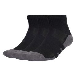 Skarpetki Essentials CLIMACOOL Quarter 3 Pair. Czarne skarpetki damskie Adidas, bez wzorów, z bawełny. Za 44.95 zł.