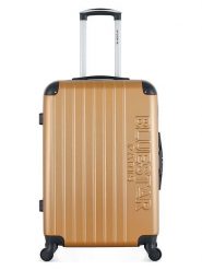 BlueStar Walizka "Bucarest" w kolorze jasnobrązowym - 41 x 65 x 26 cm rozmiar: onesize. Brązowe walizki Bluestar, bez wzorów, z materiału. Za 173.99 zł.