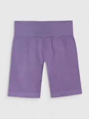 4F Szorty sportowe w kolorze fioletowym rozmiar: XS/S. Różowe spodenki sportowe damskie 4F, s, bez wzorów, z materiału, outdoorowe. Za 38.95 zł.