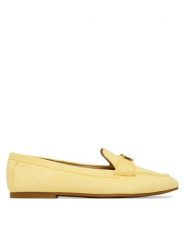 LAUREN RALPH LAUREN Lordsy 802946809015 Żółty. Żółte półbuty damskie Lauren Ralph Lauren, bez wzorów, ze skóry, bez obcasa, bez zapięcia. Za 649.99 zł.