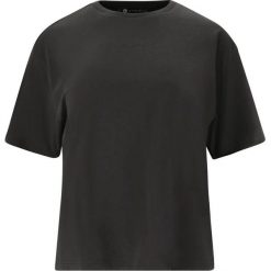 T-shirt damski Athlecia Gianna. Czarne t-shirty damskie Athlecia, bez wzorów, bez kołnierzyka. Za 152.50 zł.
