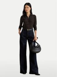 LAUREN RALPH LAUREN Koszula 200P03717001 Granatowy Regular Fit. Niebieskie koszule damskie Lauren Ralph Lauren, l, bez wzorów, z syntetyku, bez kołnierzyka, bez ramiączek. Za 689.99 zł.