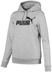 Damska bluza z kapturem Puma szara. Szare bluzy damskie Puma, l, z aplikacjami, z bawełny, z kapturem. Za 247.99 zł.