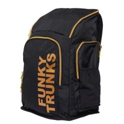 Plecak torba do szkoły na basen siłownię trening Funkita Black Attack. Brązowe torby na laptopa FUNKY TRUNKS, bez wzorów, z materiału. Za 170.99 zł.