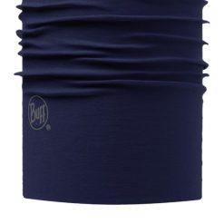 Chusta Buff Original EcoStretch. Niebieskie chusty damskie Buff, bez wzorów. Za 83.99 zł.