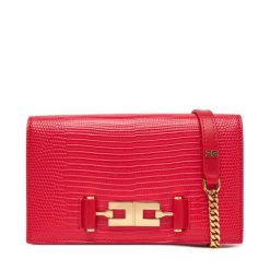 Torebka Elisabetta Franchi. Czerwone torebki wieczorowe damskie Elisabetta Franchi, bez wzorów, bez dodatków. Za 1,369.00 zł.