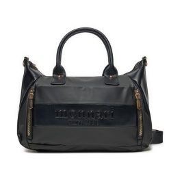 Torebka Monnari. Czarne shopper bag Monnari, bez wzorów, bez dodatków. Za 139.99 zł.