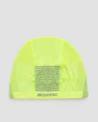 Czapka X-Bionic HELMET CAP. Żółte czapki damskie X BIONIC, bez wzorów, z dzianiny. Za 159.99 zł.