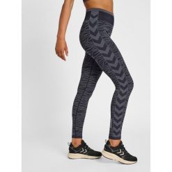 Legginsy damskie Hummel MT Saga. Czarne legginsy damskie Hummel, xs, bez wzorów, z elastanu. Za 175.05 zł.