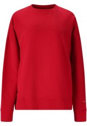 Bluza damska Athlecia Breslin. Czerwone bluzy damskie Athlecia, l, bez wzorów, z bawełny, bez kaptura. Za 214.15 zł.