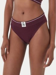 Tommy Hilfiger Figi klasyczne UW0UW06064 Bordowy. Czerwone figi Tommy Hilfiger, bez wzorów, z bawełny. Za 119.99 zł.