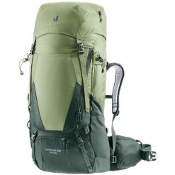 Plecak trekkingowy Deuter Futura Air Trek 45 + 10 SL. Zielone plecaki Deuter, bez wzorów. Za 1,194.99 zł.