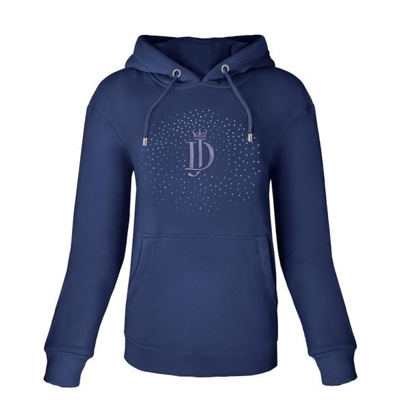 Bluza z kapturem JD ATTACK Elowyn. Niebieskie bluzy damskie JD ATTACK, bez wzorów, z kapturem. Za 239.00 zł.