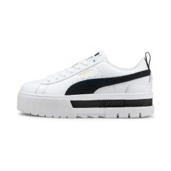 Buty do chodzenia damskie Puma MAYZE LTH. Czarne obuwie sportowe damskie Puma, z gumy, bez zapięcia, trekkingowe. Za 299.00 zł.