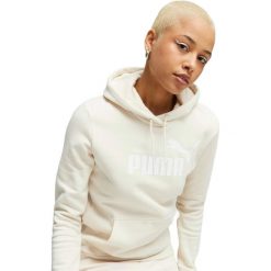 Bluza z kapturem Puma Ess Logo Hoodie Fl S, Kobiety. Białe bluzy damskie Puma, s, bez wzorów, z bawełny, z kapturem. Za 290.00 zł.