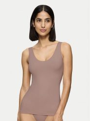 Triumph Bielizna modelująca górna Make-Up Illusion 10222371 Brązowy. Brązowa bielizna korygująca Triumph, bez wzorów, z syntetyku. Za 79.99 zł.
