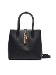 Furla Torebka Goccia S WB01949 ARE000 KH O6000 Czarny. Czarne torebki klasyczne damskie Furla, ze skóry, bez dodatków. Za 1,389.00 zł.