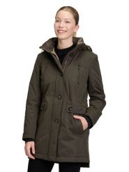 Gil Bret Parka w kolorze khaki rozmiar: 40. Brązowe parki damskie Gil Bret, bez kaptura. Za 502.45 zł.