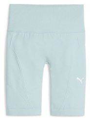Puma Szorty sportowe "Shapeluxe Seamless 6`" w kolorze błękitnym rozmiar: XS. Niebieskie spodenki sportowe damskie Puma, xs, bez wzorów, z materiału, z podwyższonym stanem, outdoorowe. Za 79.03 zł.