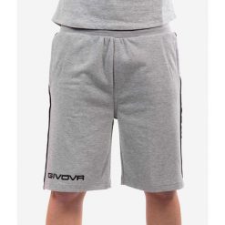 Givova Terry Sportowe Szorty Jasnoszare M - Oddychające i Lekkie. Szare spodenki sportowe damskie Givova, m, bez wzorów, z bawełny, na fitness i siłownię. Za 104.34 zł.