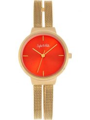 Sophie & Freda Zegarek kwarcowy "Sedona" w kolorze złoto-czerwonym rozmiar: onesize. Czerwone, analogowe zegarki damskie Sophie & Freda, metalowe. Za 173.99 zł.
