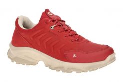 Buty trekkingowe damskie Ecco 85432351183. Czerwone obuwie trekkingowe damskie ECCO, z bawełny, bez zapięcia. Za 799.00 zł.