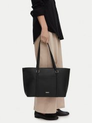 MEXX Torebka CEO-MEXX-L-010-10 Czarny. Czarne shopper bag Mexx, bez wzorów, ze skóry, bez dodatków. Za 249.99 zł.