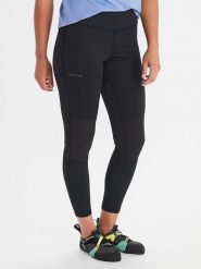 Marmot Legginsy funkcyjne "Rock Haven" w kolorze czarnym rozmiar: XS. Czarne legginsy damskie Marmot, xs, bez wzorów, z materiału. Za 144.92 zł.
