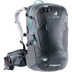 Plecak na rower damski Deuter TRANS ALPINE 28 SL. Czarne plecaki Deuter, bez wzorów. Za 585.91 zł.