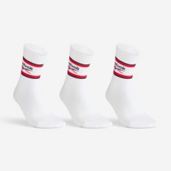 Skarpety sportowe tenis Reebok wysokie 3 pary. Skarpetki damskie Reebok, bez wzorów, z bawełny. Za 39.99 zł.