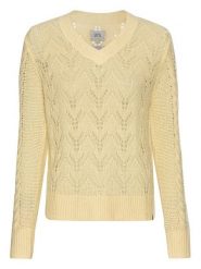 Camel Active Sweter w kolorze żółtym rozmiar: XXL. Żółte swetry klasyczne damskie Camel Active, xxl, z wełny, bez kołnierzyka. Za 184.46 zł.