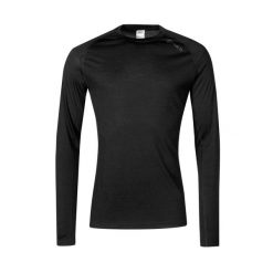 Koszulka termoaktywna damska Halti Pihka II Merino. Czarne koszulki damskie Halti, l, bez wzorów, bez kołnierzyka, bez ramiączek. Za 544.99 zł.