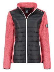 Canadian Peak Kurtka polarowa "Tirexeak" w kolorze różowo-czarnym rozmiar: XL. Czarne kurtki damskie Canadian Peak, xl, bez wzorów, z polaru, bez kaptura. Za 114.17 zł.