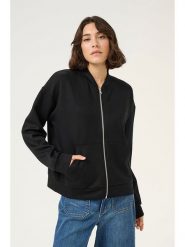 Kaffe Bluza w kolorze czarnym rozmiar: S. Czarne bluzy damskie Kaffe, s, bez wzorów, bez kaptura. Za 122.96 zł.